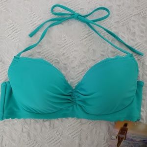 Coco Rave Nixie Scallop Bikini Top